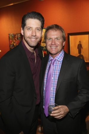 Cast member James Barbour and Executive Producer Tom McCoy @ BroadwayWorld Cast member James Barbour and Executive Producer Tom McCoy Photo