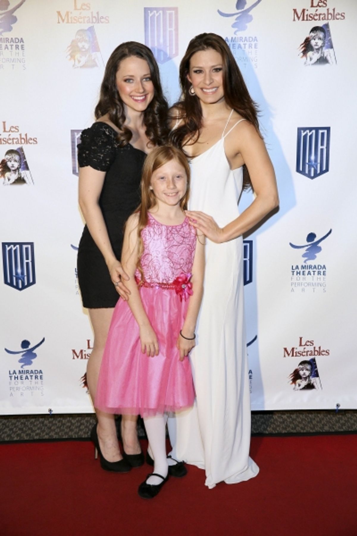 Cast members Kimberly Hessler, Emilie LaFontaine and Cassandra Murphy at 