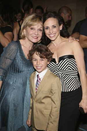 Executive Producer Cathy Rigby, Jude Mason and Choreographer Dana Solimando Photo