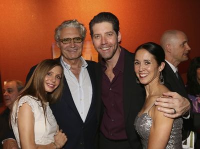 Kathy Fischer, actor Michael Nouri, cast member James Barbour and wife Dana Barbour Photo