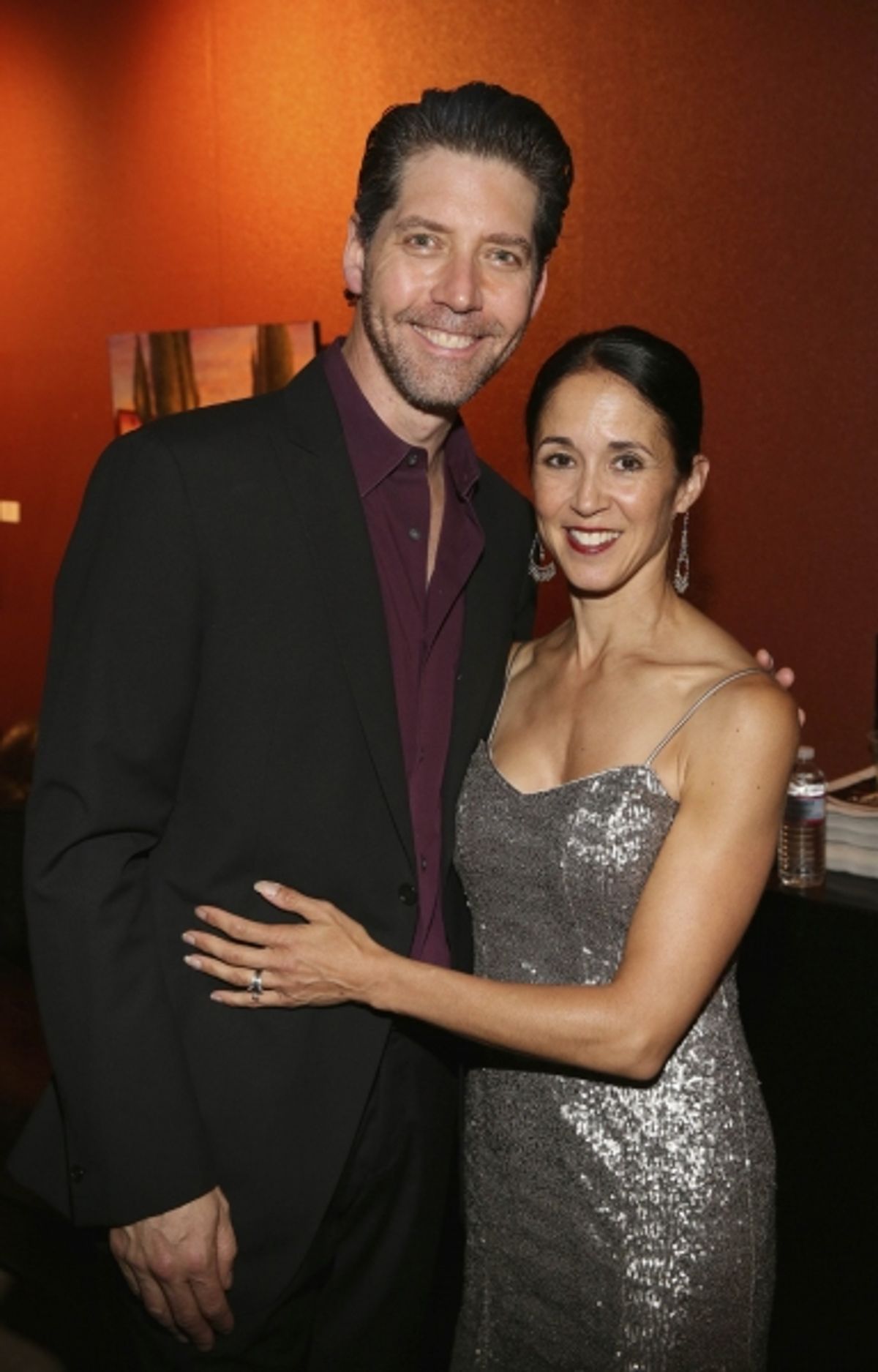 Cast member James Barbour and wife Dana Barbour at 