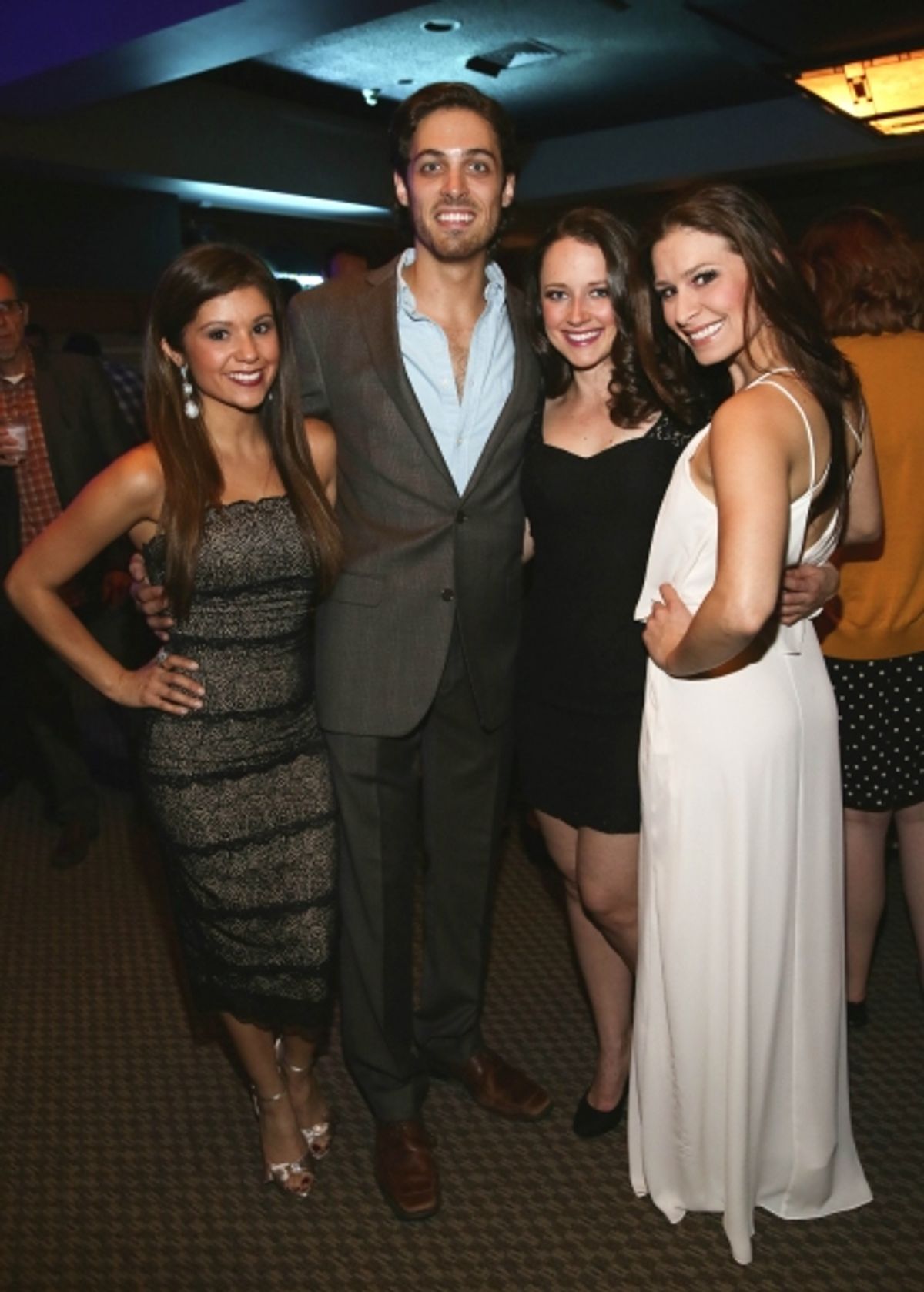 Cast members Valerie Rose Curiel, Nathaniel Irvin, Kimberly Hessler and Cassandra Murphy at 