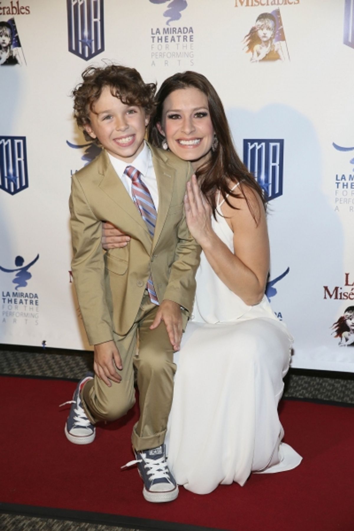 Cast members Jude Mason and Cassandra Murphy  at 