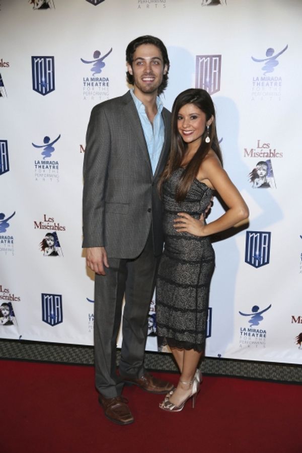 Cast members Nathaniel Irvin and Valerie Rose Curiel Photo