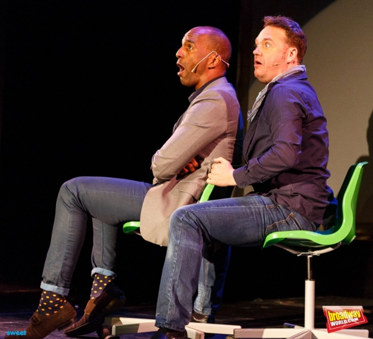 David Comrie y Sergi Albert at 