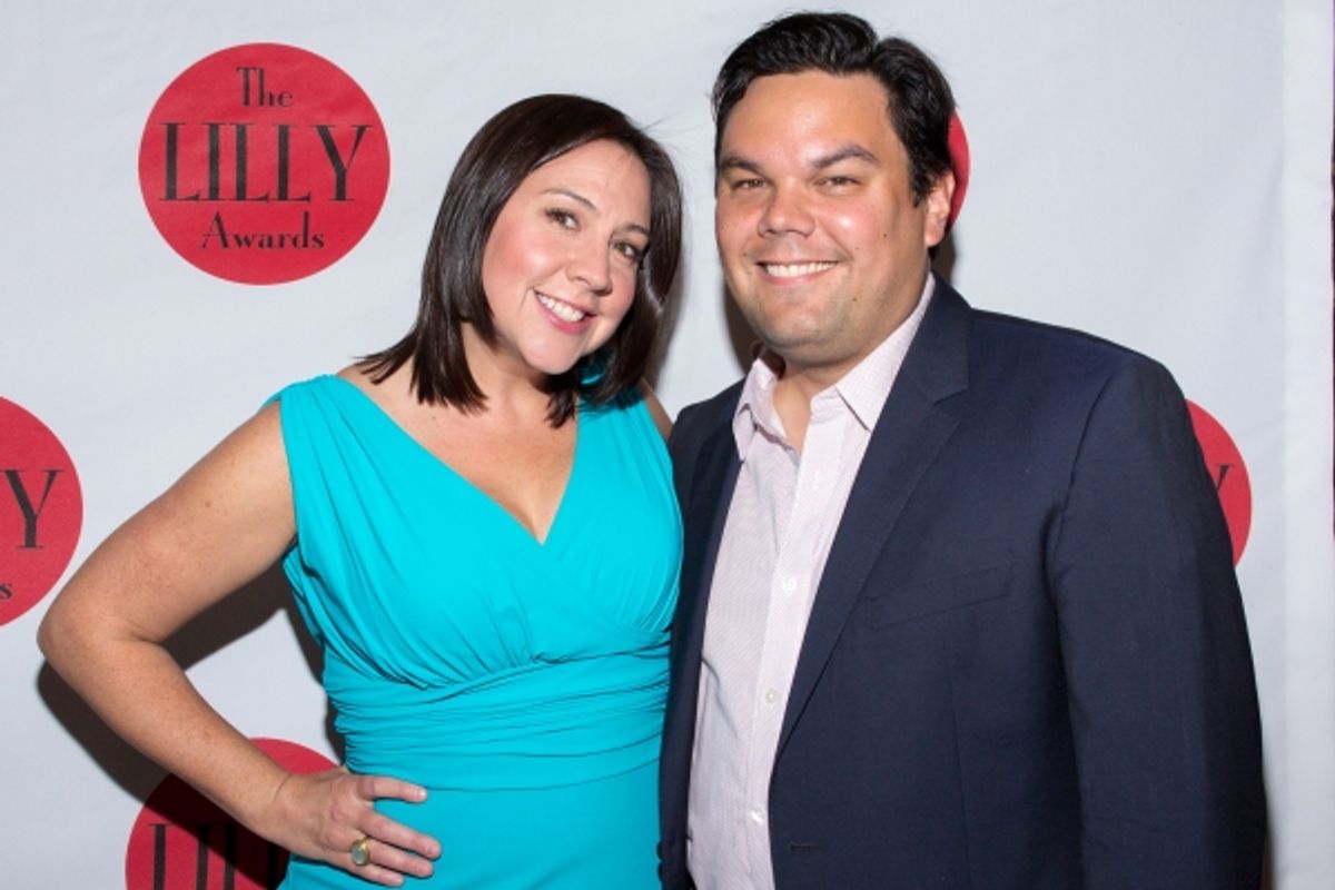 Kristen Anderson-Lopez, Bobby Lopez at 