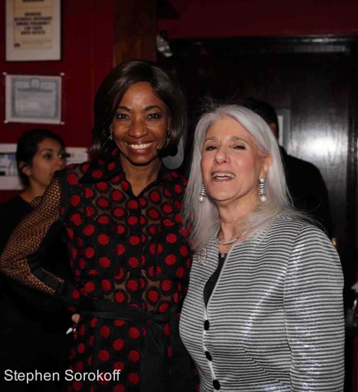 Adriane Lenox & Jamie deRoy at 