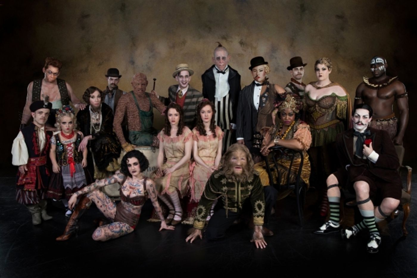 Photo Flash: First Look at Erin Davie, Emily Padgett and the Full Cast of SIDE SHOW at Kennedy Center Photo Flash: First Look at Erin Davie, Emily Padgett and the Full Cast of SIDE SHOW at Kennedy Center Image