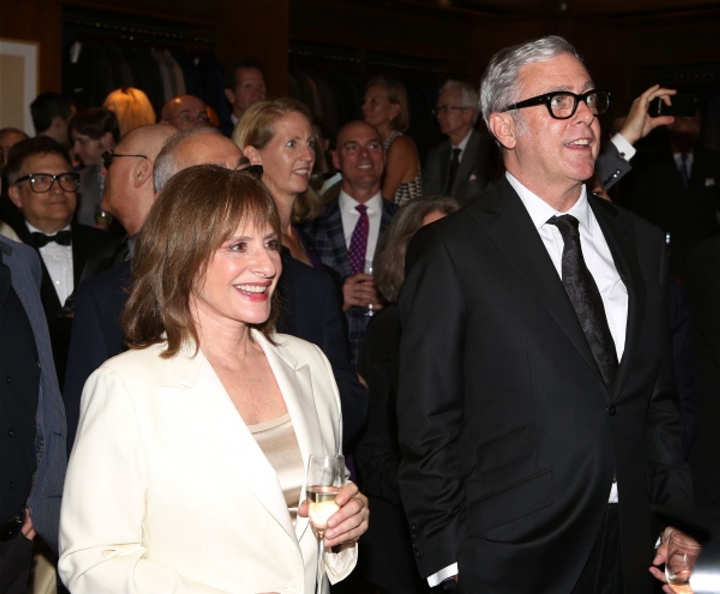 Exclusive Photo Coverage: Scott Wittman, Patti LuPone & More Salute the Tony Awards at Paul Stuart!  Image