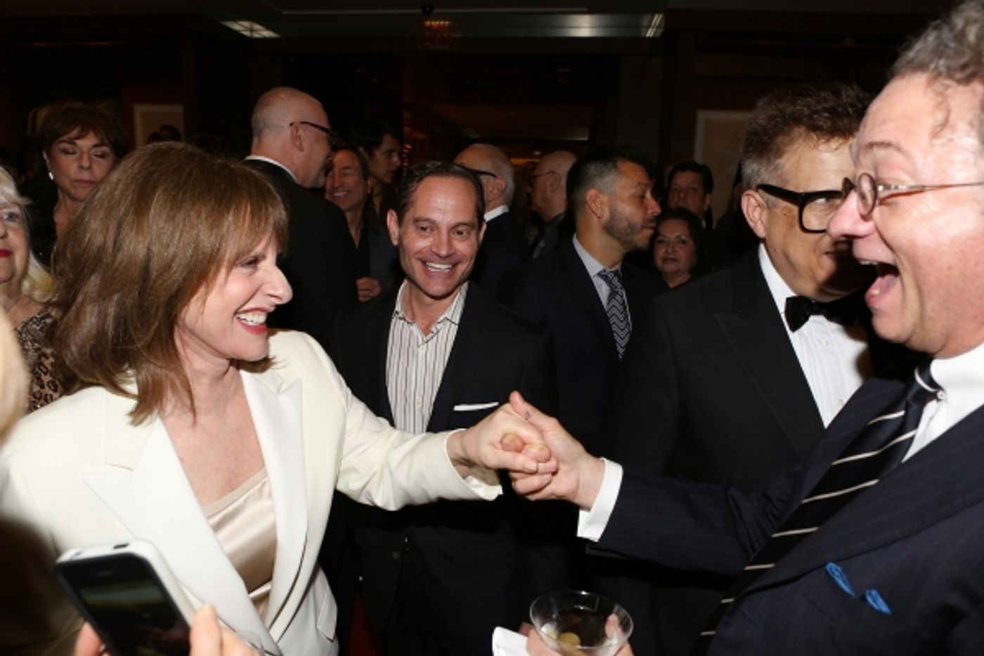 Exclusive Photo Coverage: Scott Wittman, Patti LuPone & More Salute the Tony Awards at Paul Stuart!  Image