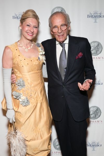 LaphamÃ¢â‚¬â„¢s Quarterly Director of Development Laurie Eustis and Lapham�&iquest;� Photo