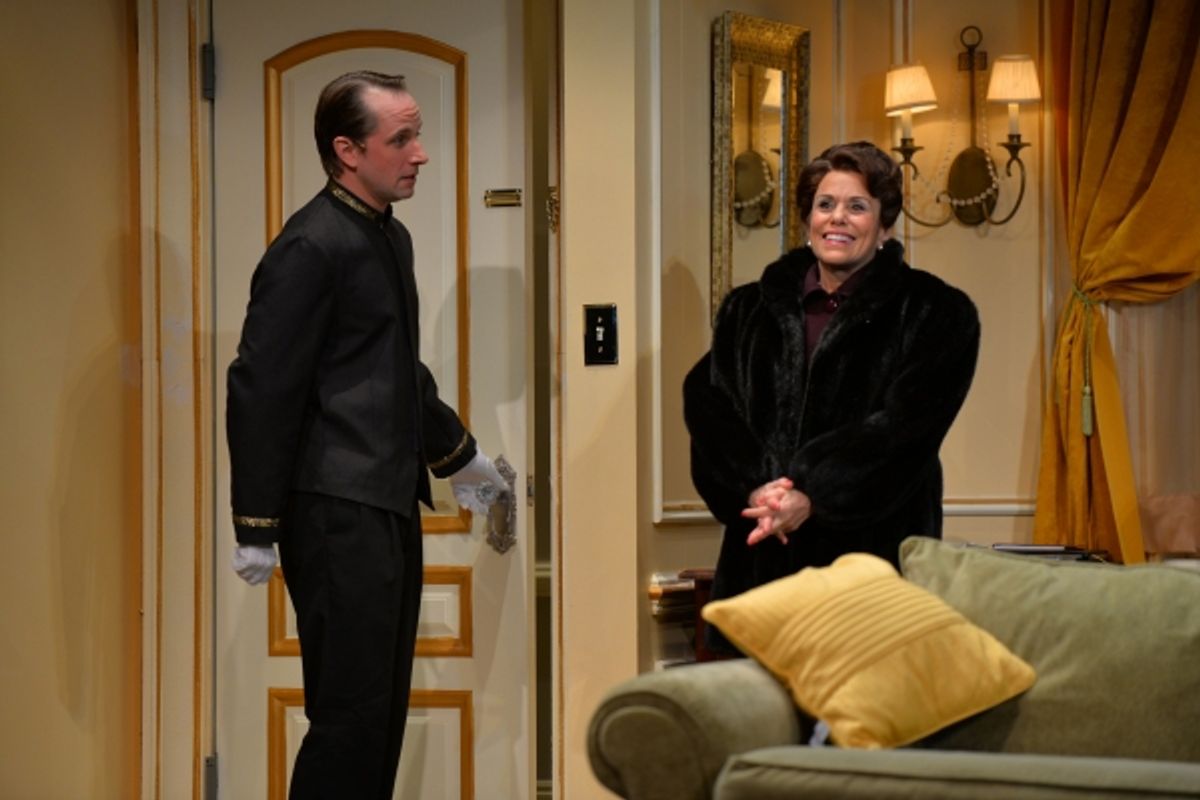 Todd Lawson, Joan Barber at 