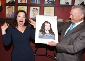 Fran Drescher and owner Max Klimavicius @ BroadwayWorld Fran Drescher and owner Max Klimavicius Photo