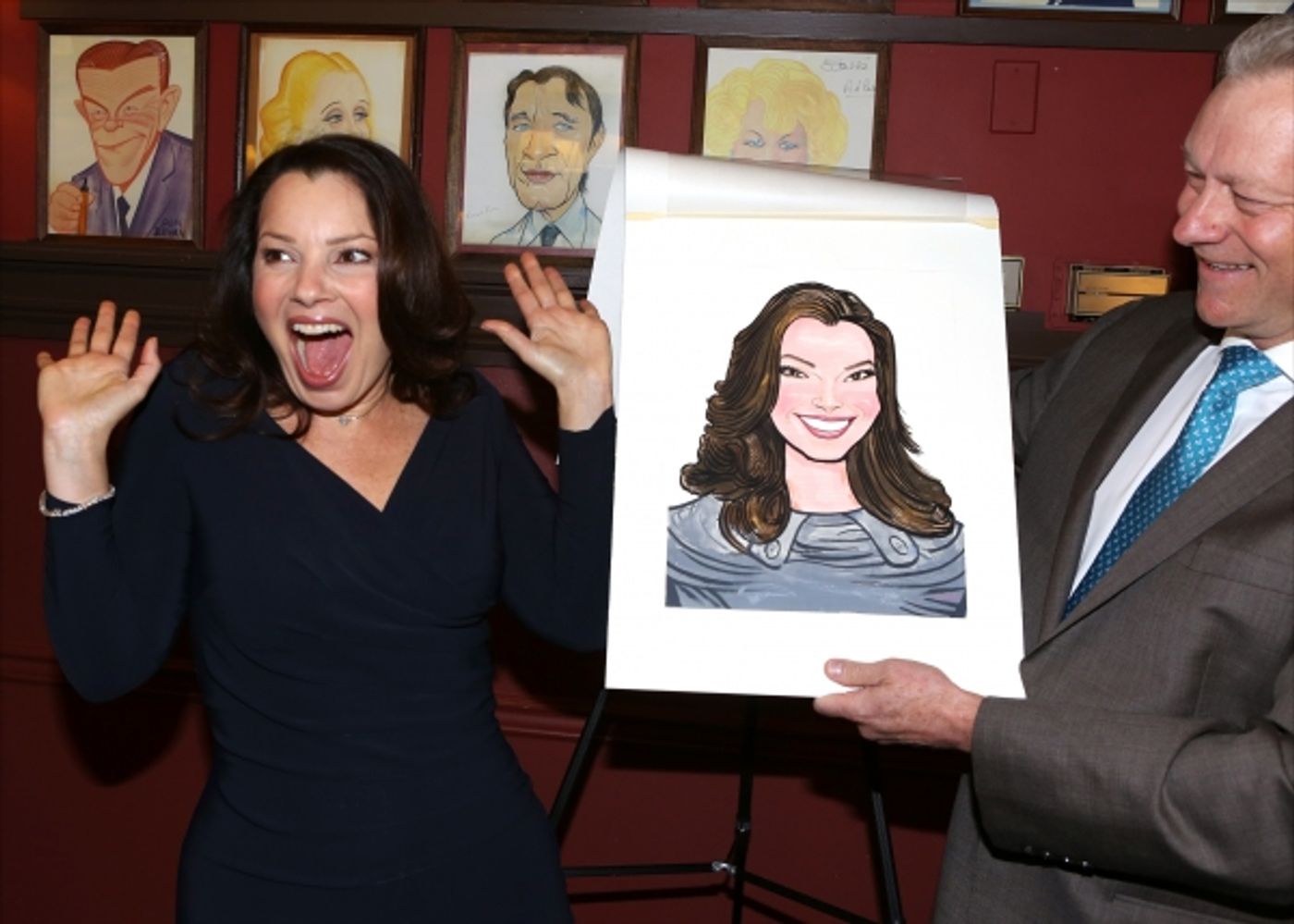 Photo Coverage: CINDERELLA's Fran Drescher Unveils Sardi's Portrait  Image