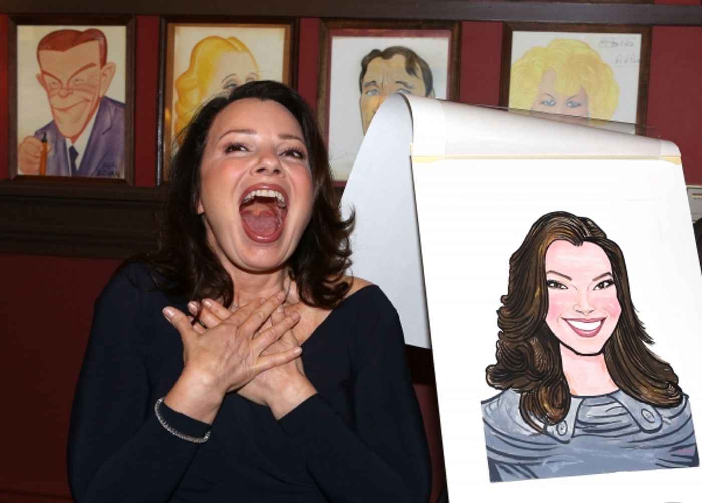 Photo Coverage: CINDERELLA's Fran Drescher Unveils Sardi's Portrait  Image