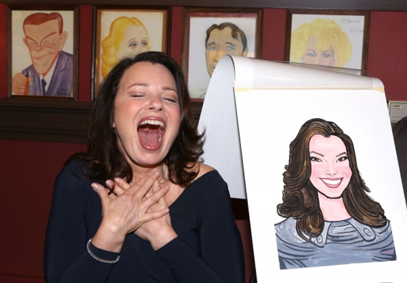 Photo Coverage: CINDERELLA's Fran Drescher Unveils Sardi's Portrait  Image
