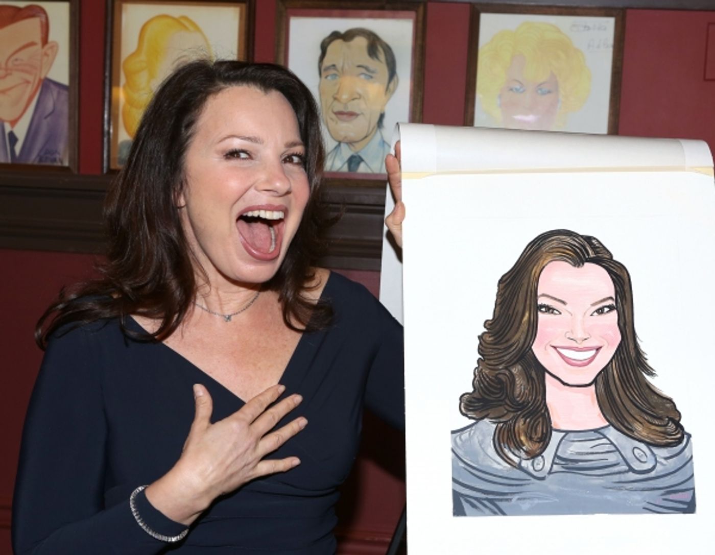 Photo Coverage: CINDERELLA's Fran Drescher Unveils Sardi's Portrait  Image