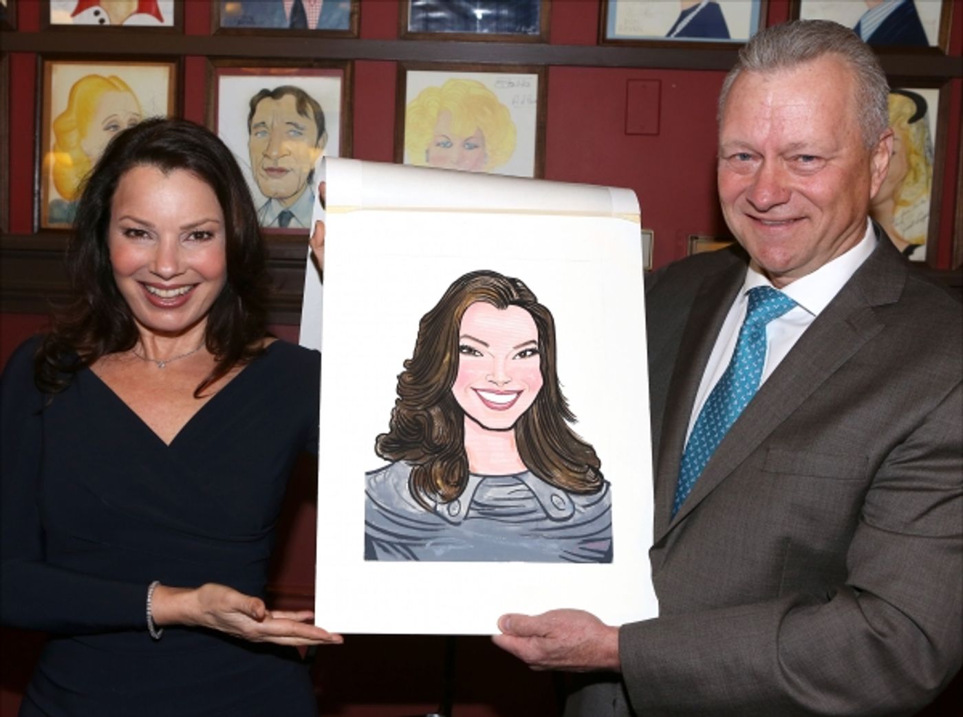 Photo Coverage: CINDERELLA's Fran Drescher Unveils Sardi's Portrait  Image