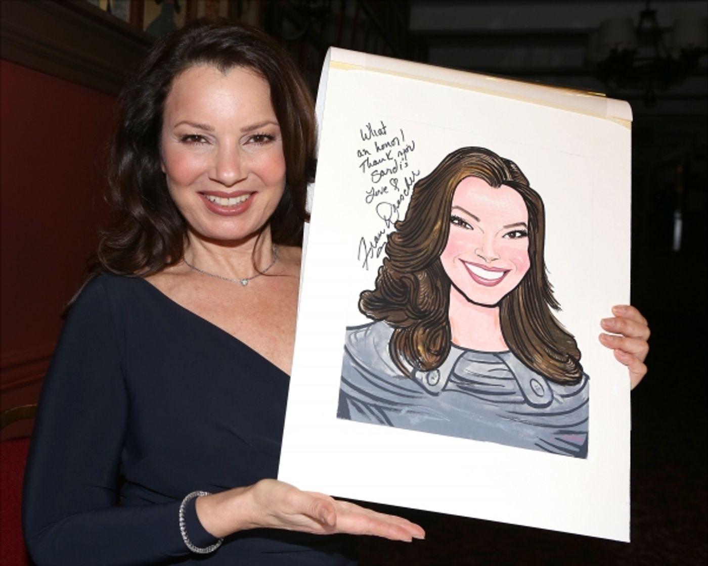 Photo Coverage: CINDERELLA's Fran Drescher Unveils Sardi's Portrait  Image