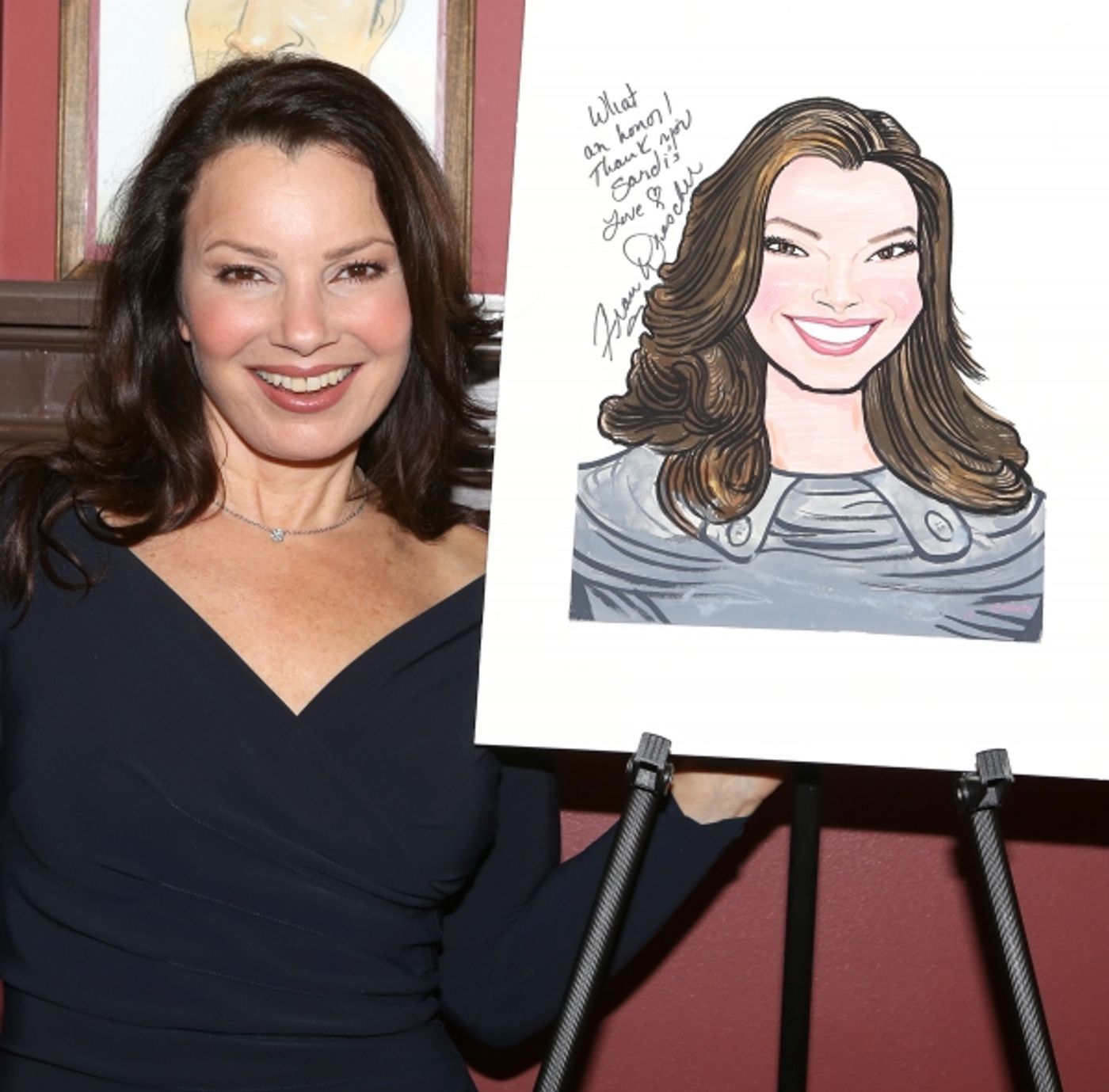 Photo Coverage: CINDERELLA's Fran Drescher Unveils Sardi's Portrait  Image