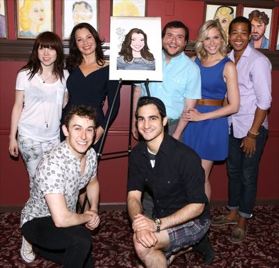 Carly Rae Jepsen and Fran Drescher with the cast of ''Cinderella''  Photo
