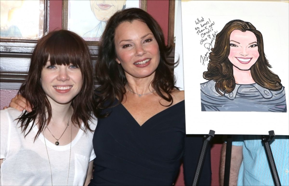 Carly Rae Jepsen and Fran Drescher  at 