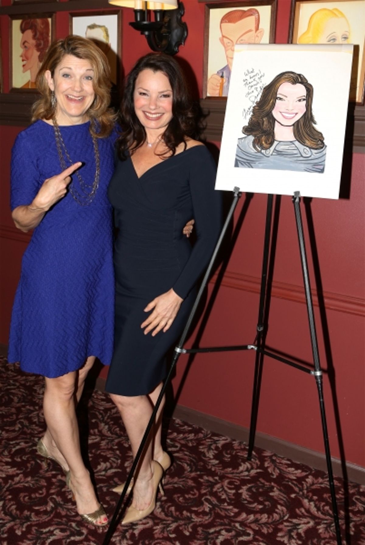Victoria Clark and Fran Drescher  at 