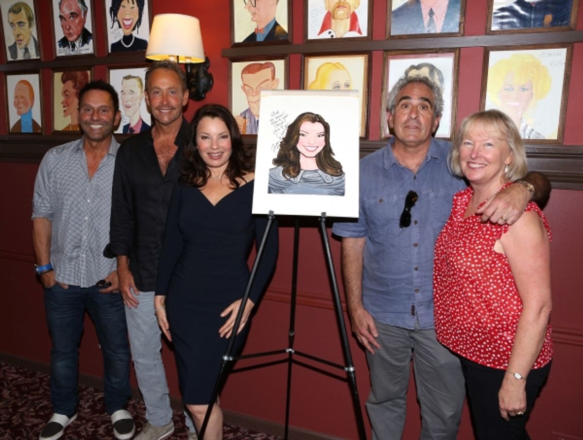 Guest, Peter Marc Jacobson, Fran Drescher, Robert Sternin and Prudence Fraser  at 