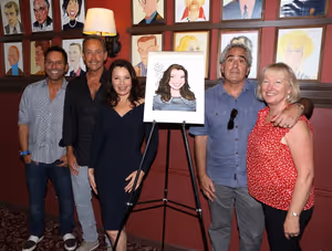 Guest, Peter Marc Jacobson, Fran Drescher, Robert Sternin and Prudence Fraser @ BroadwayWorld Guest, Peter Marc Jacobson, Fran Drescher, Robert Sternin and Prudence Fraser Photo