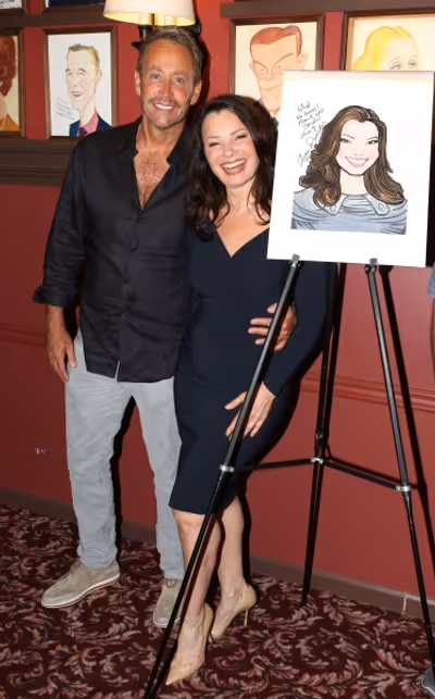 Fran Drescher and Peter Marc Jacobson  Photo