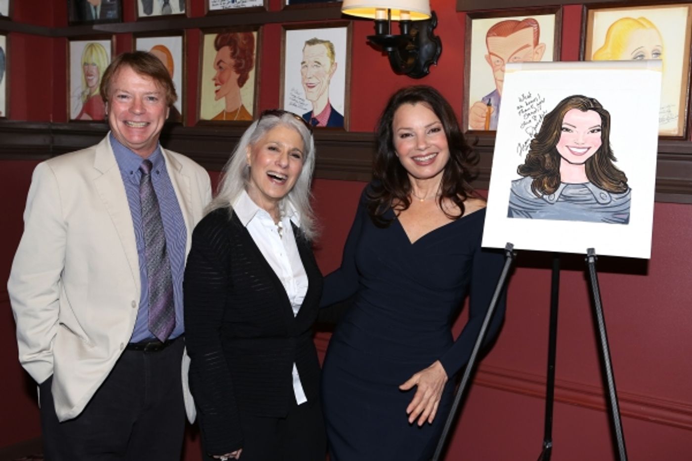 Photo Coverage: CINDERELLA's Fran Drescher Unveils Sardi's Portrait  Image