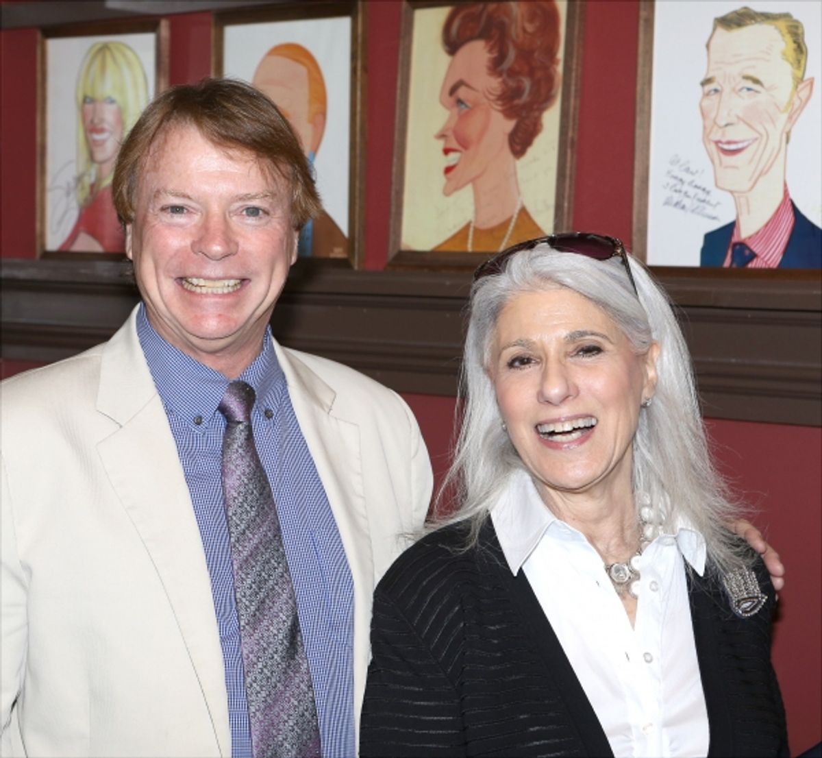 Jay Johnson and Jamie deRoy  at 