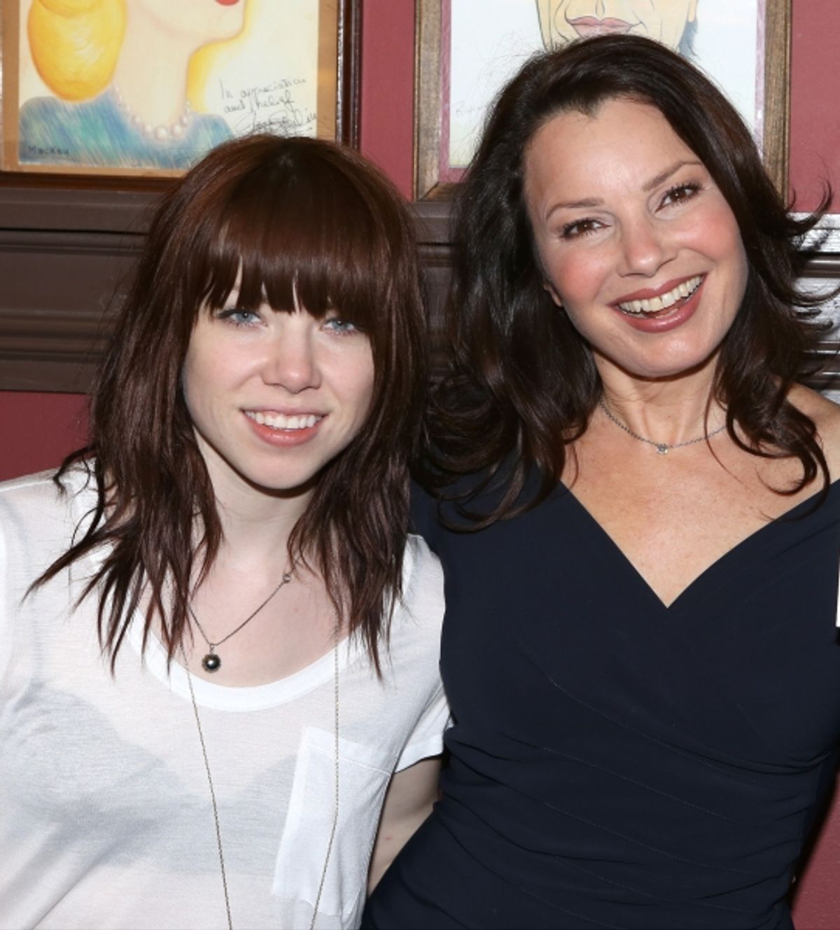 Carly Rae Jepsen with Fran Drescher  at 