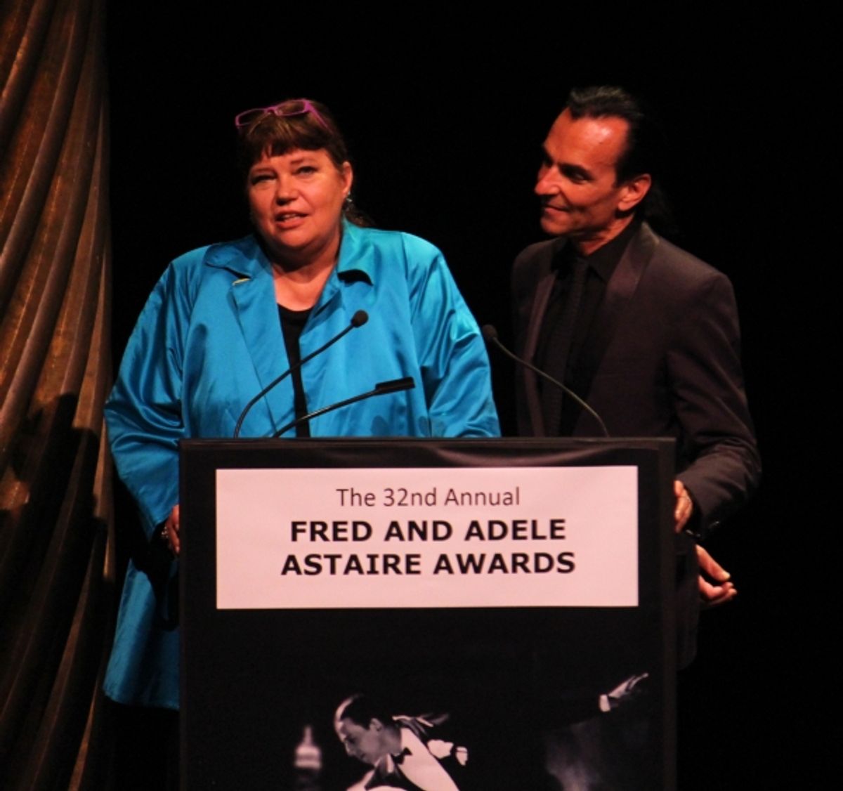 Patricia Watt and Joe Lanteri at 