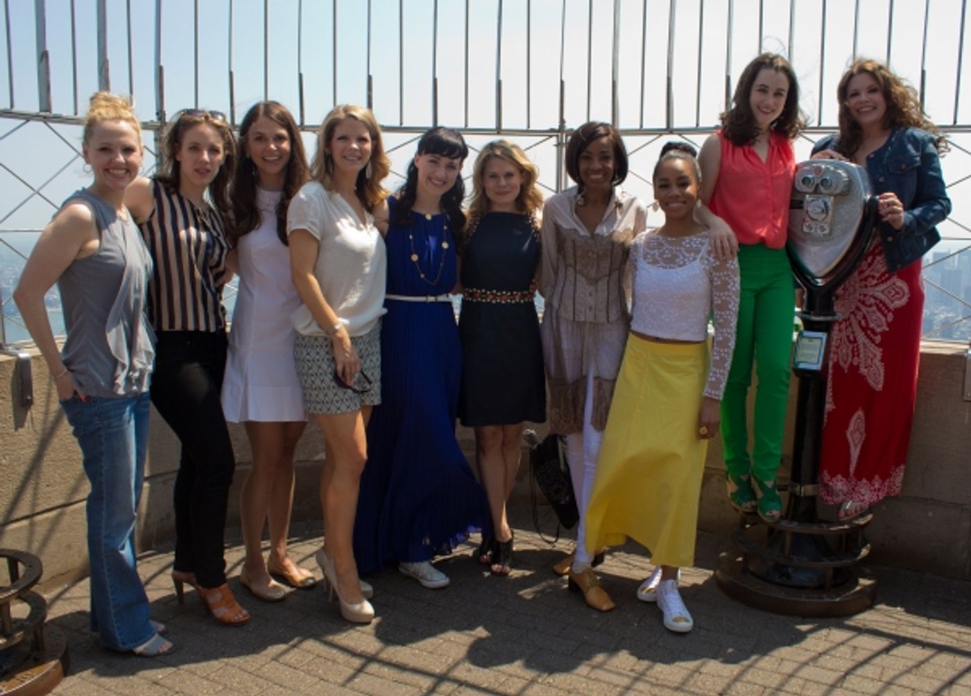 Photo Coverage: 2014 Tony Award Nominees Celebrate at the Top of the Empire State Building! Photo Coverage: 2014 Tony Award Nominees Celebrate at the Top of the Empire State Building! Image