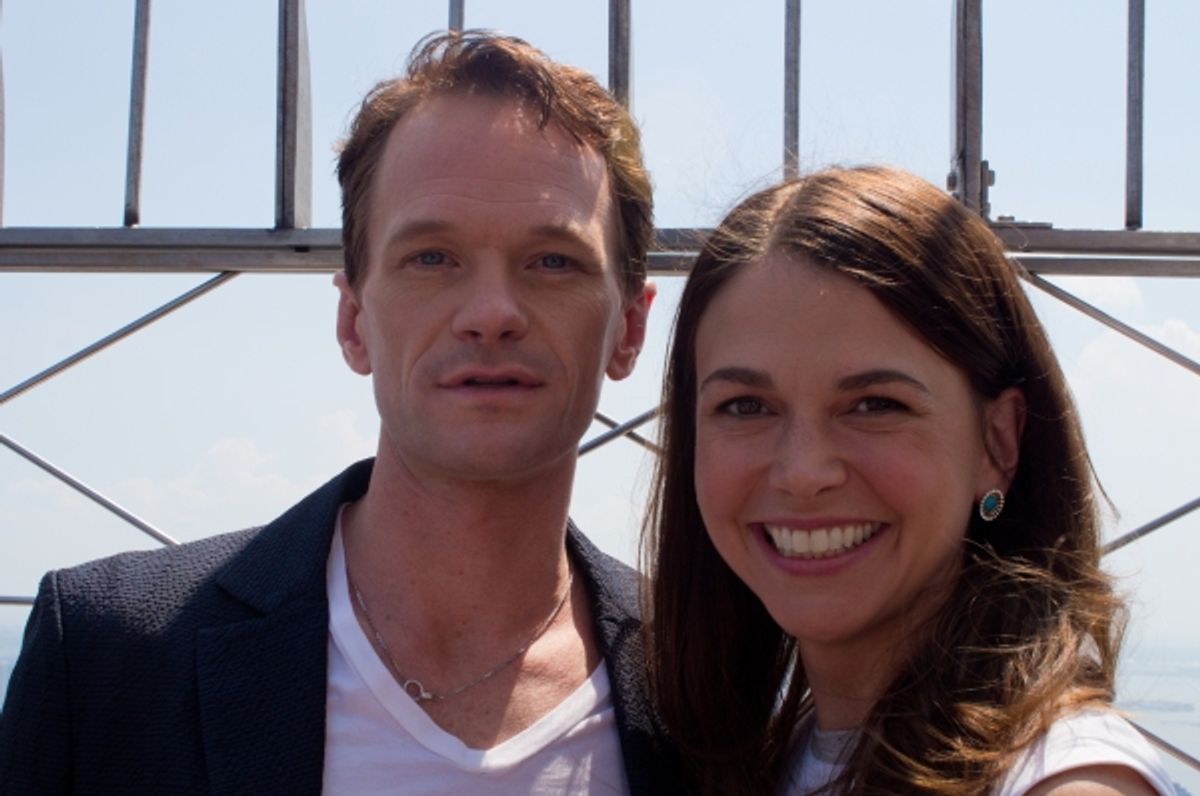 Neil Patrick Harris and Sutton Foster at 