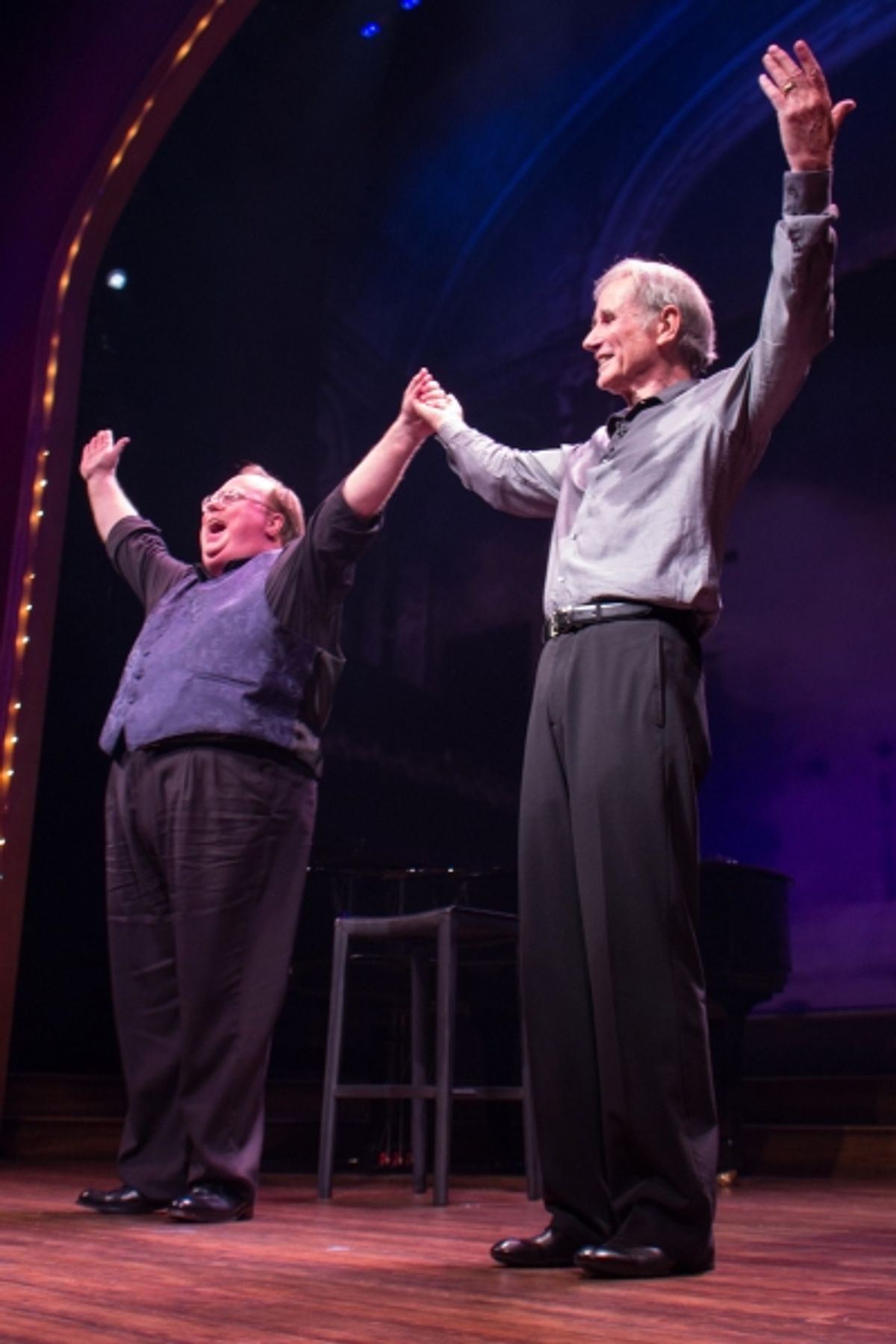 Mark York, Jim Dale at 