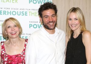 Julie Halston, Josh Radnor and Leslie Bibb @ BroadwayWorld Julie Halston, Josh Radnor and Leslie Bibb Photo