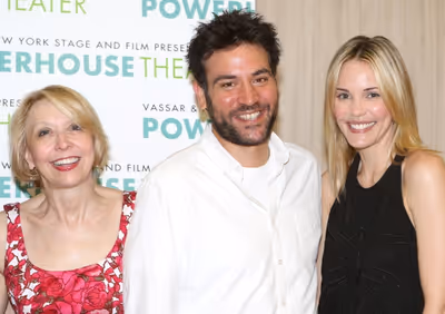 Julie Halston, Josh Radnor and Leslie Bibb  Photo