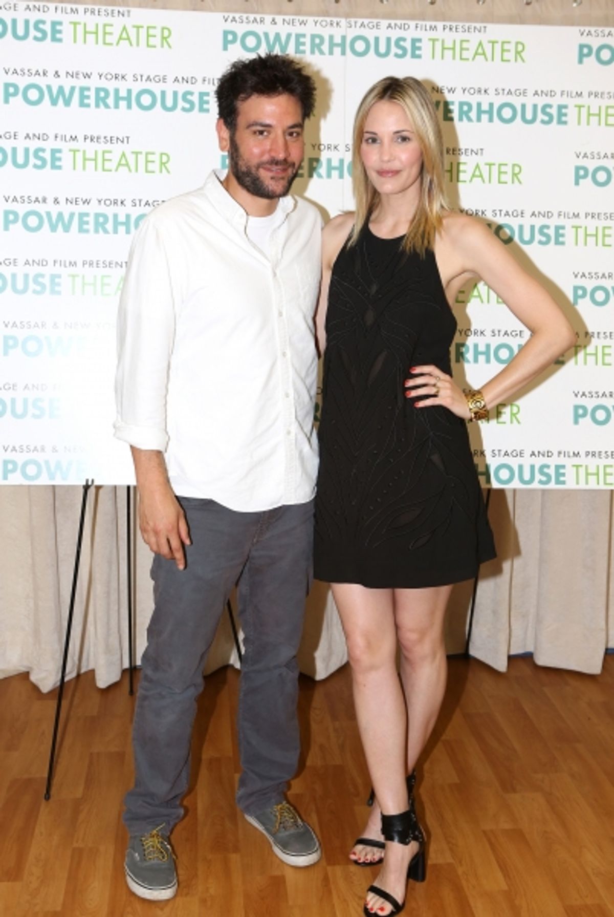Josh Radnor and Leslie Bibb  at 