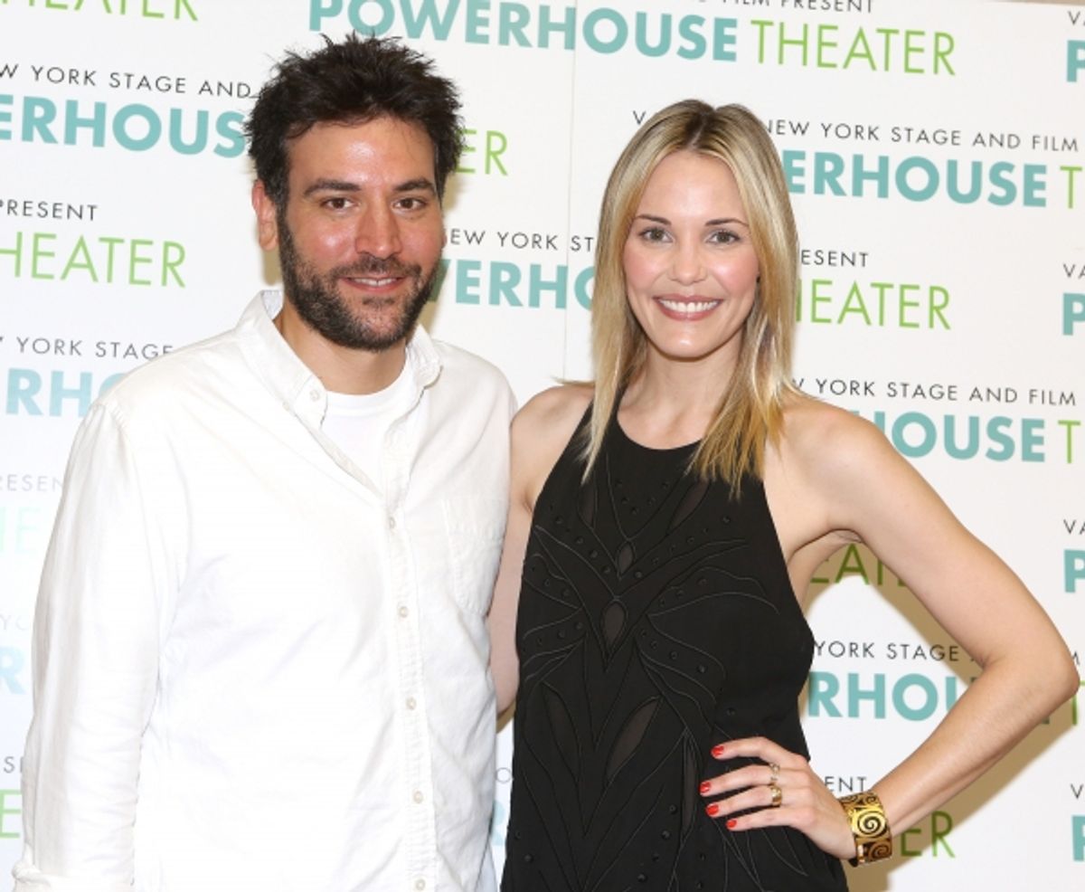 Josh Radnor and Leslie Bibb  at 