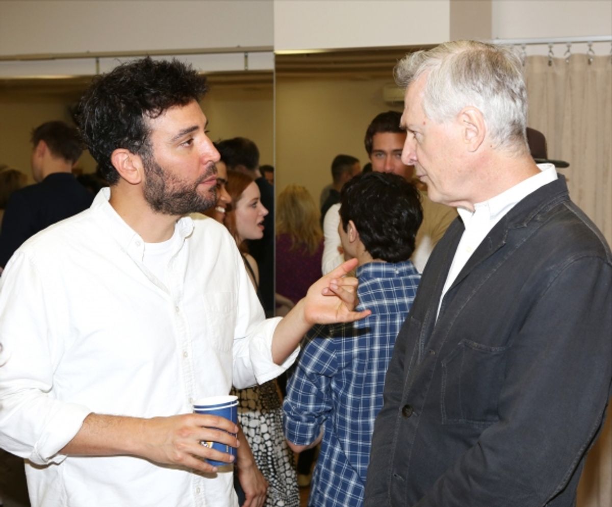 Josh Radnor and John Patrick Shanley  at 