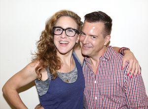 Jenn Harris and Stephen Bienskie @ BroadwayWorld Jenn Harris and Stephen Bienskie Photo