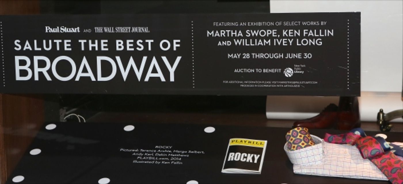 Photo Coverage: Paul Stuart Windows Celebrate Broadway: Ken Fallin-A Salute to the Tonys  Image