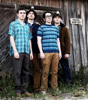 Cameron Kubly, Nick Fitzer, Joseph Flynn and Nick Lerew Photo