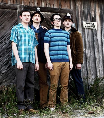 Cameron Kubly, Nick Fitzer, Joseph Flynn and Nick Lerew Photo