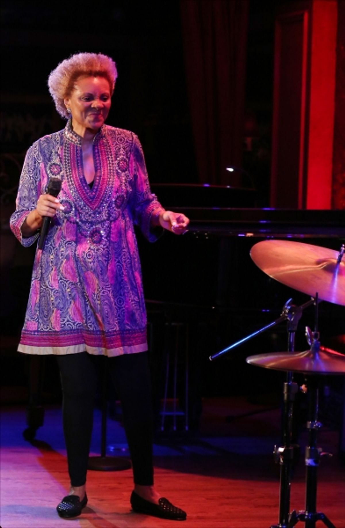 Leslie Uggams during a press preview of her show ''Classic Uggams''  at 54 Below on May 9, 2014 in New York City. at 