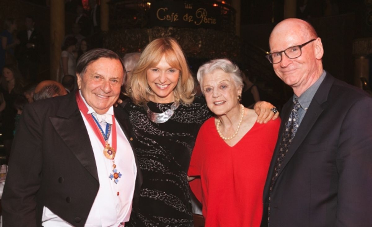 Barry Humphries & Dame Angela Lansbury at 