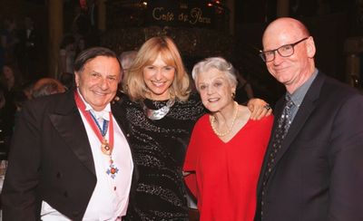 Barry Humphries & Dame Angela Lansbury Photo