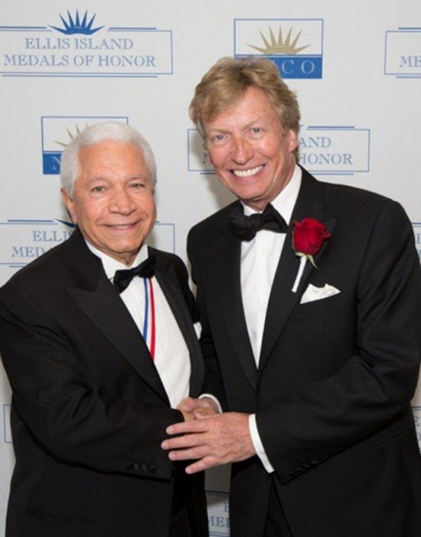 Photo Flash: Philanthropist & Jewelry Designer Joan Hornig Receives NECO Ellis Island Medal of Honor for Humanitarian Works Image